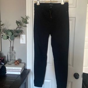 J Crew High Rise Tock Jeans, Black, size 30